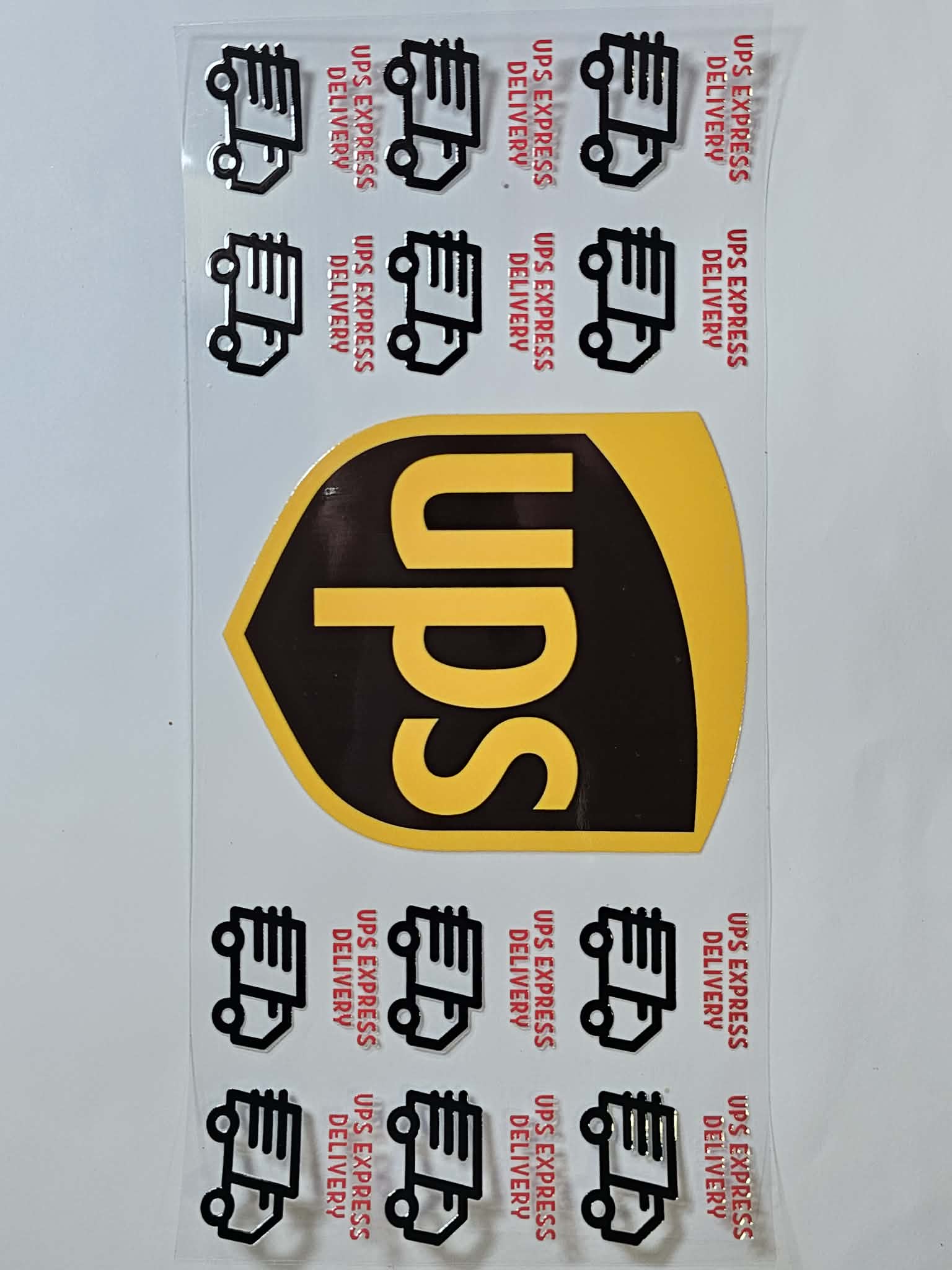 UPS decal