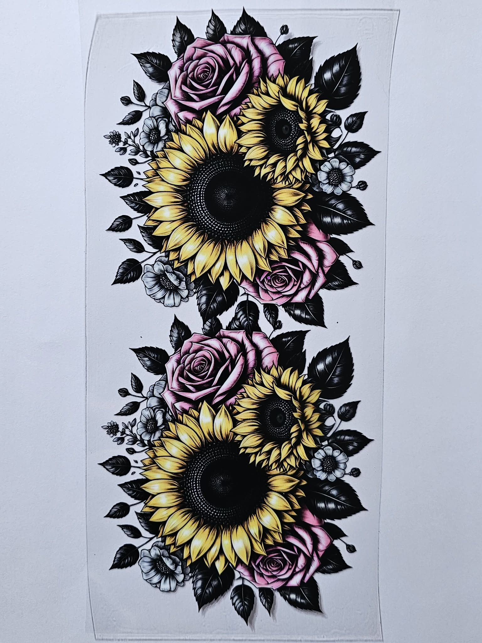 Flowers decal