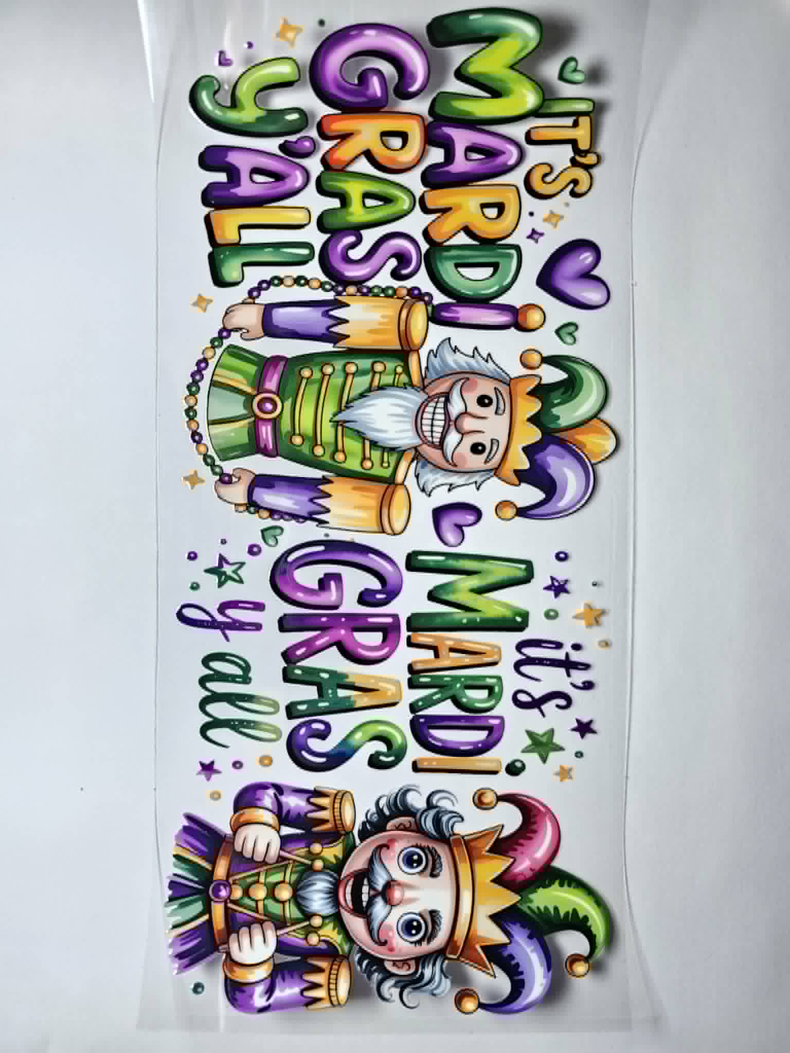 Mardi-Gras decal
