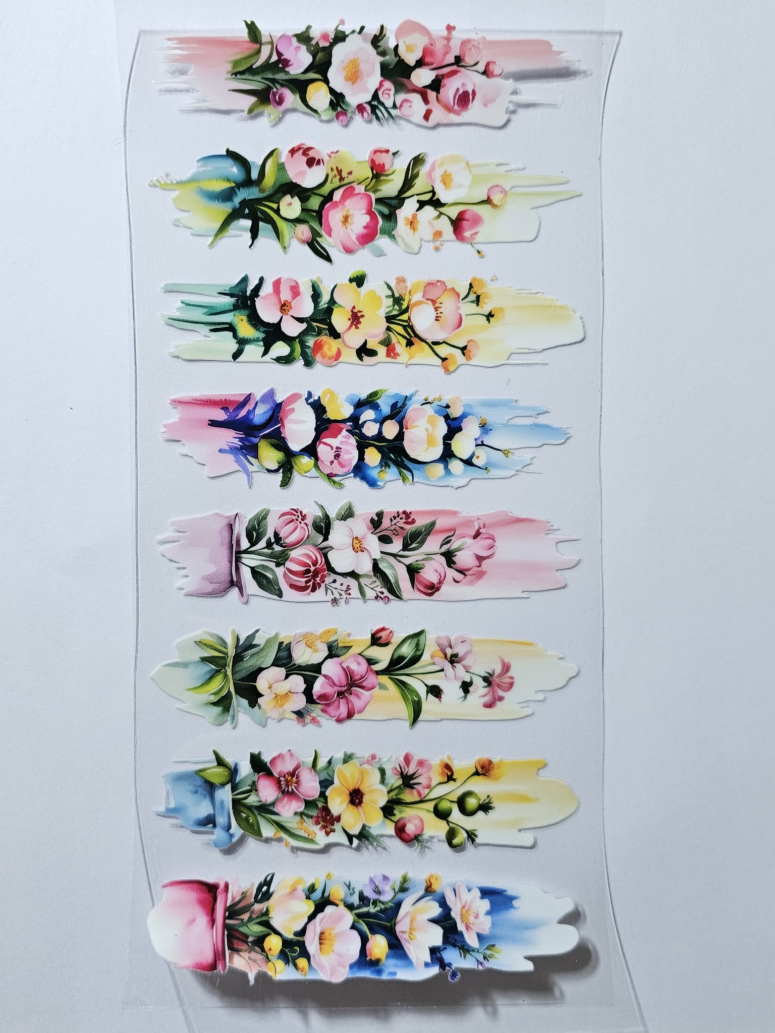 Flowers decal