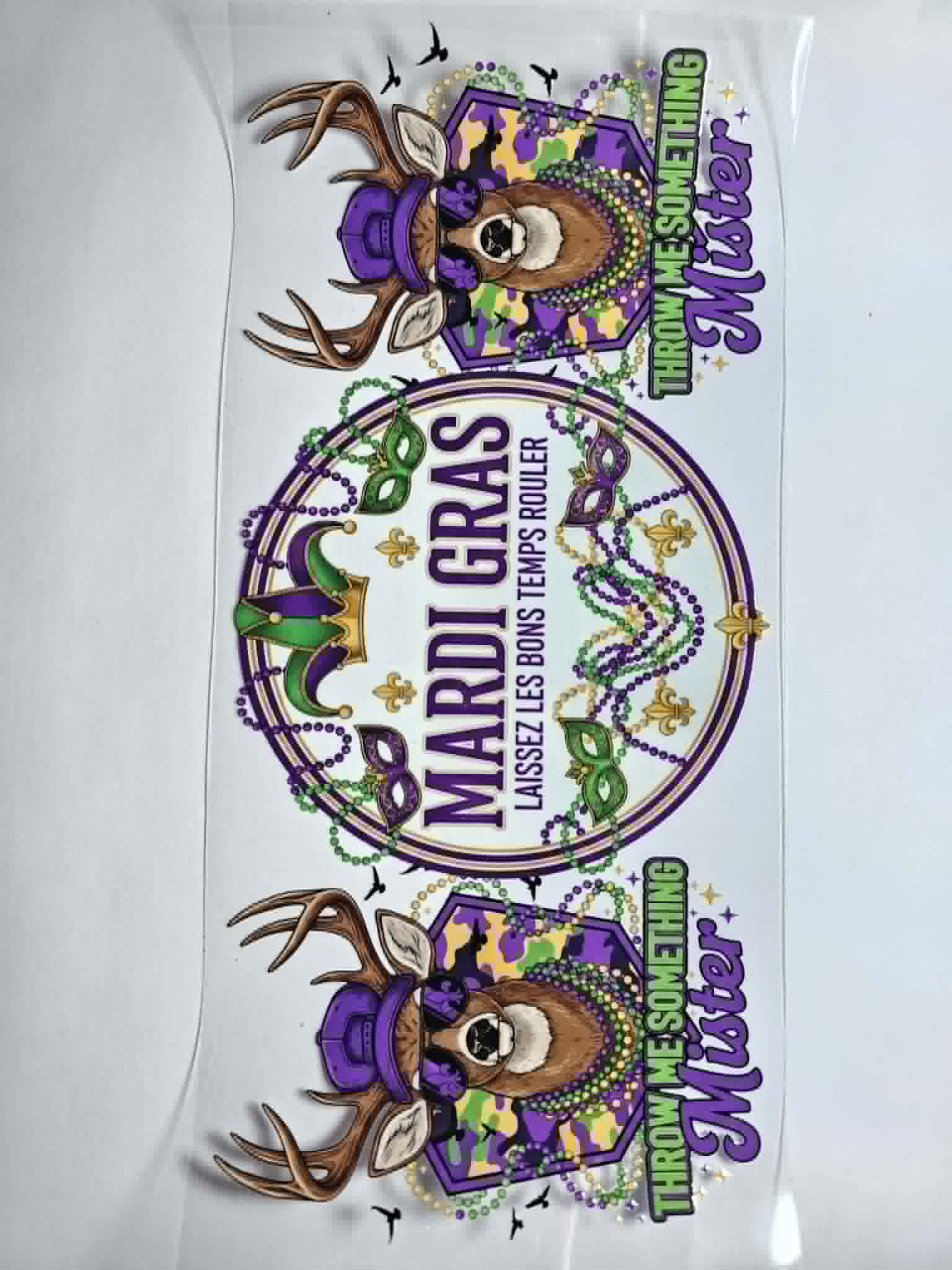 Mardi-Gras decal