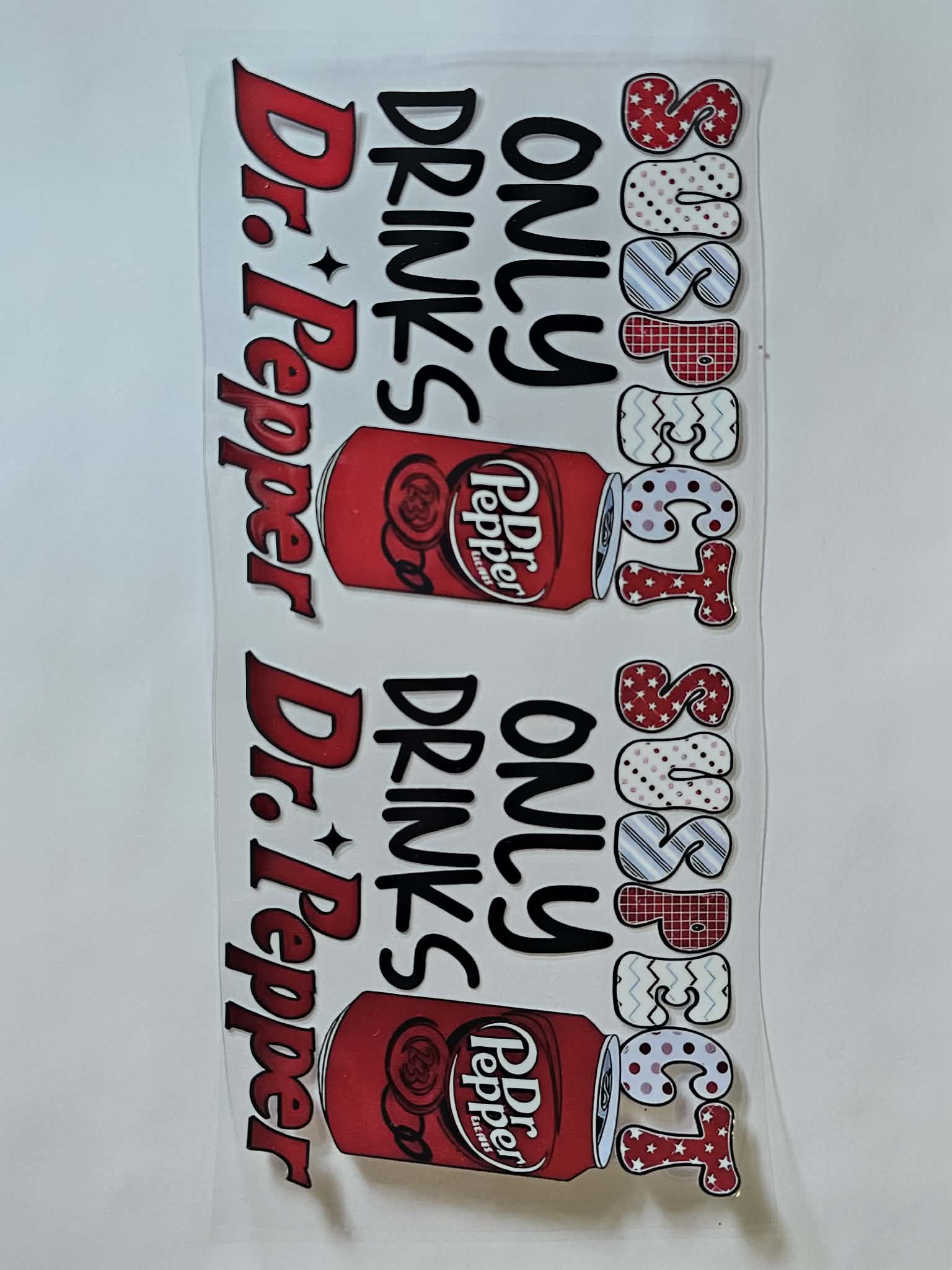 Dr. Pepper Decal