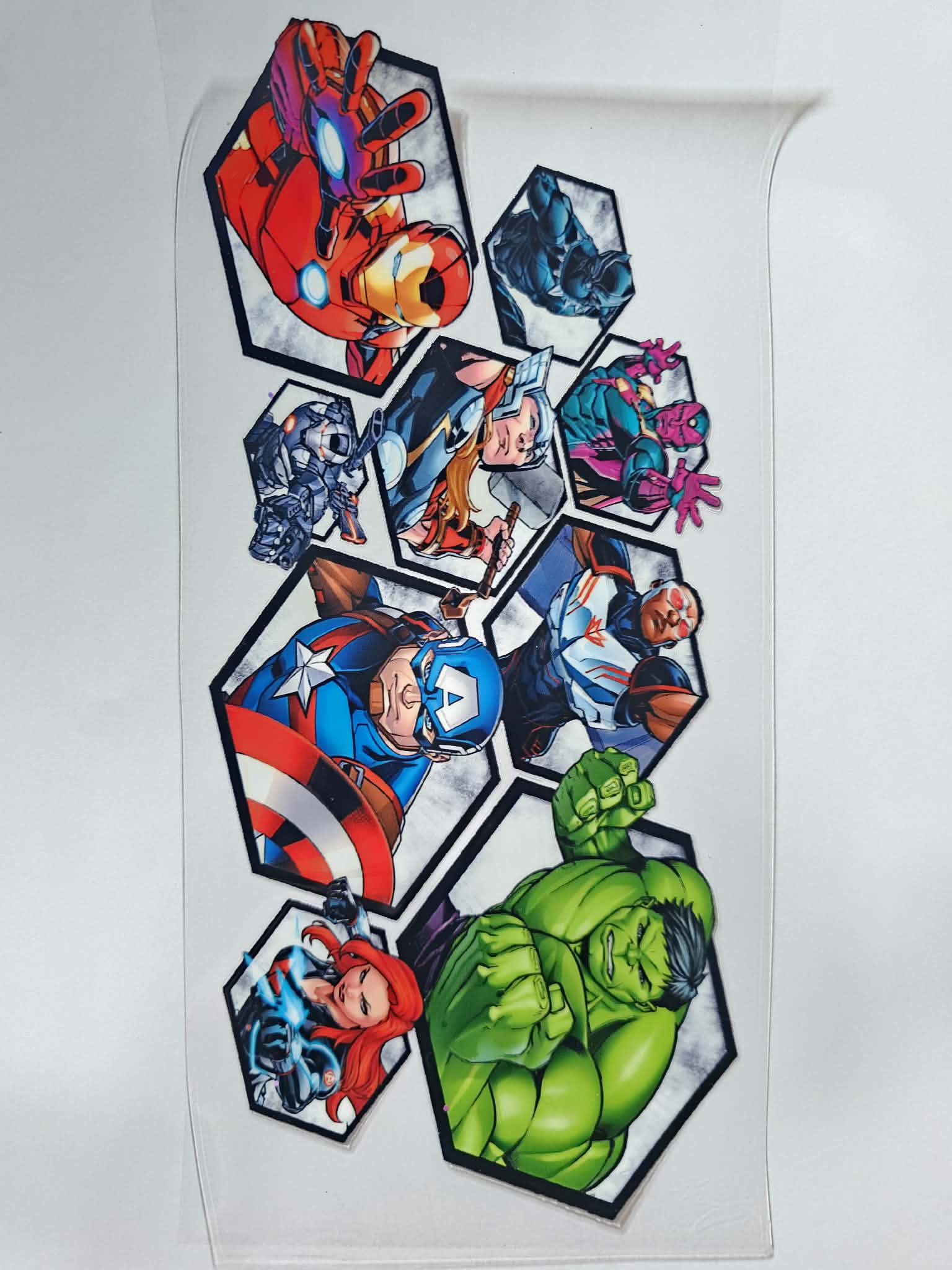 Superhero/Villains decal