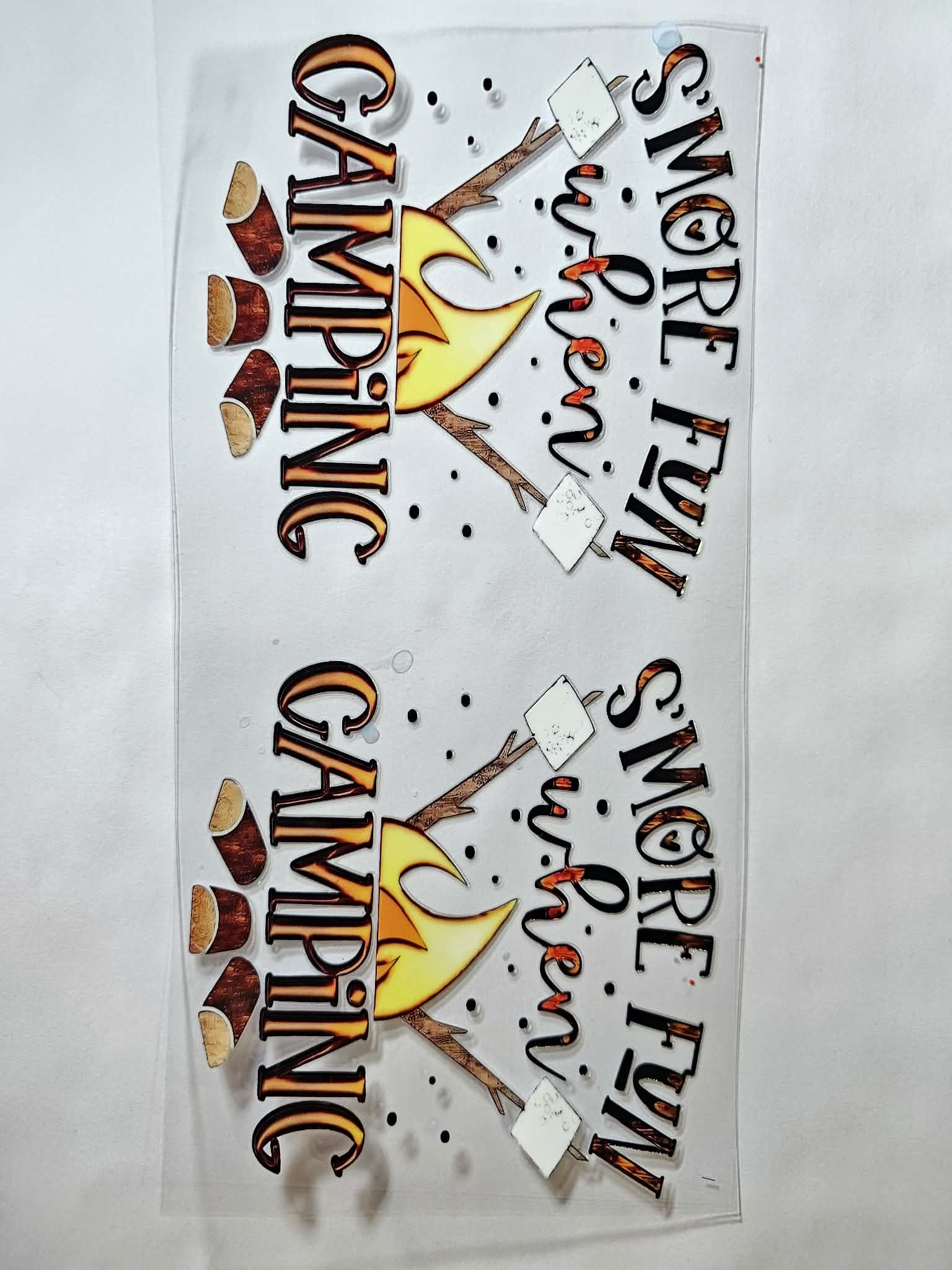 Camping Decal