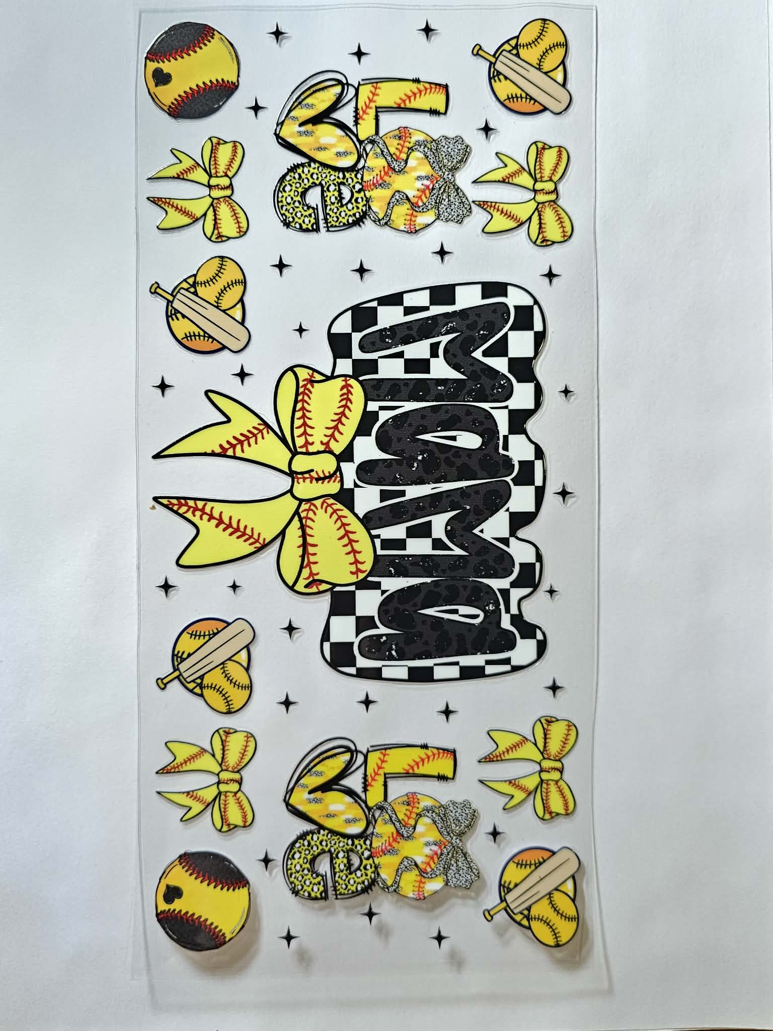 Softball Mama Decal
