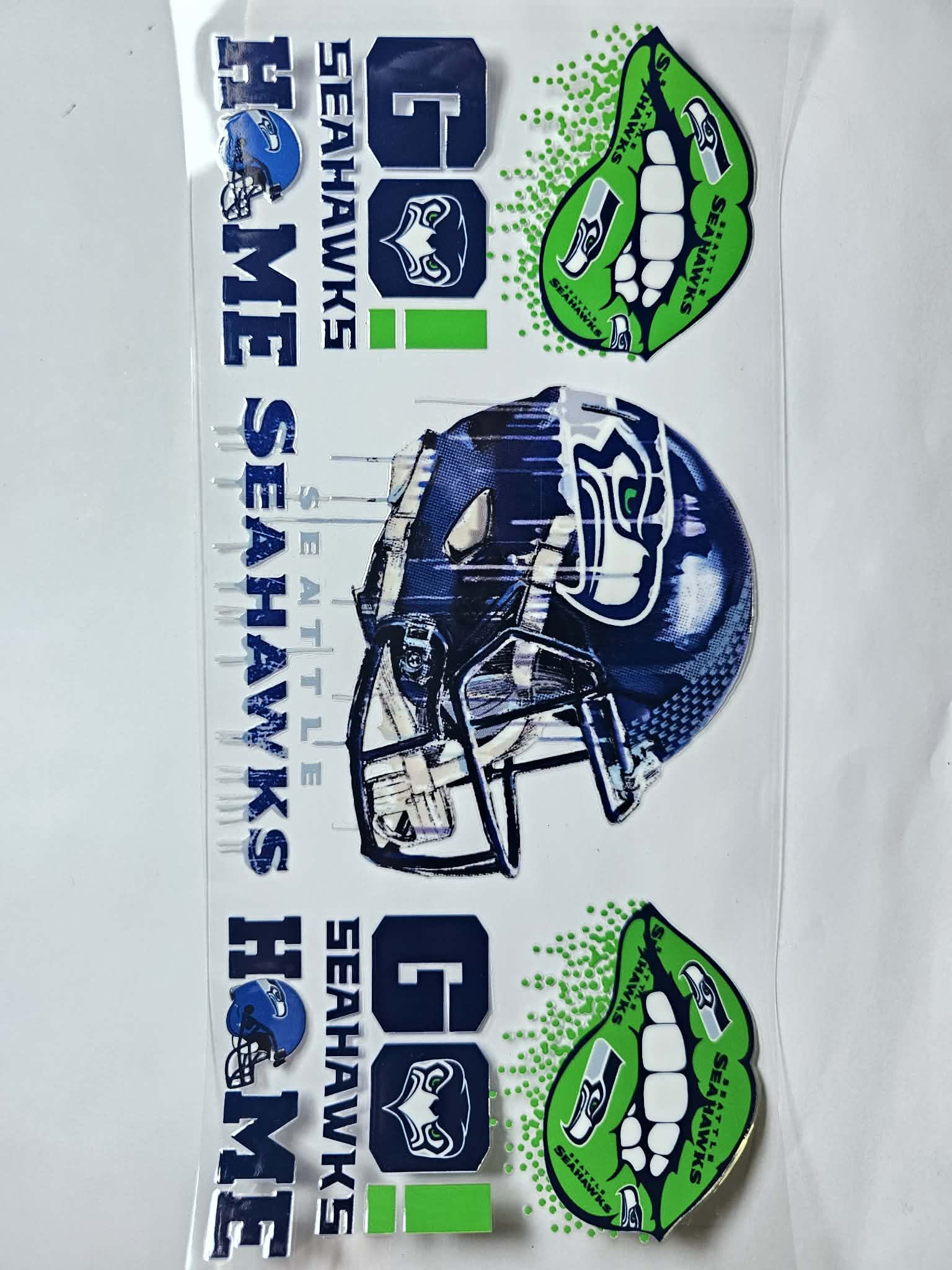 Seahawks Football Decal