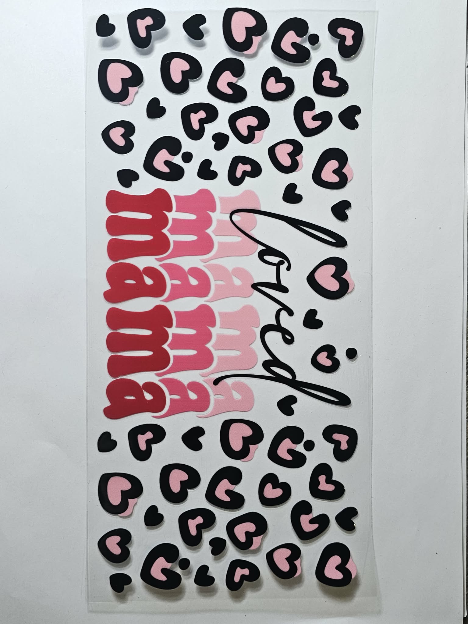 Loved Mama Decal