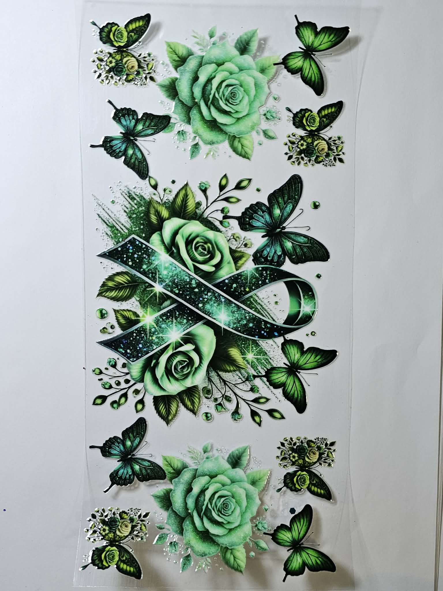 Ribbon decal