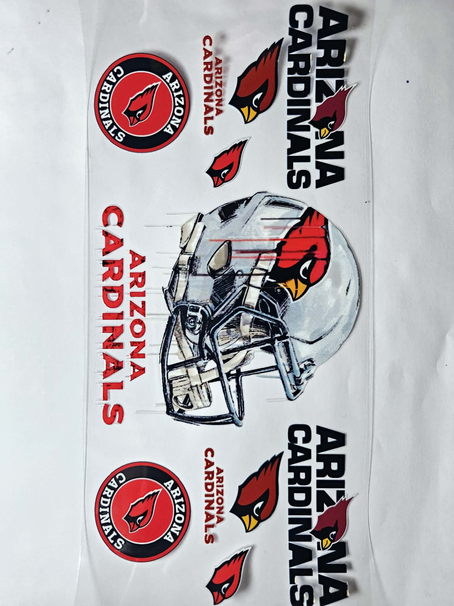 Cardinals Football Decal