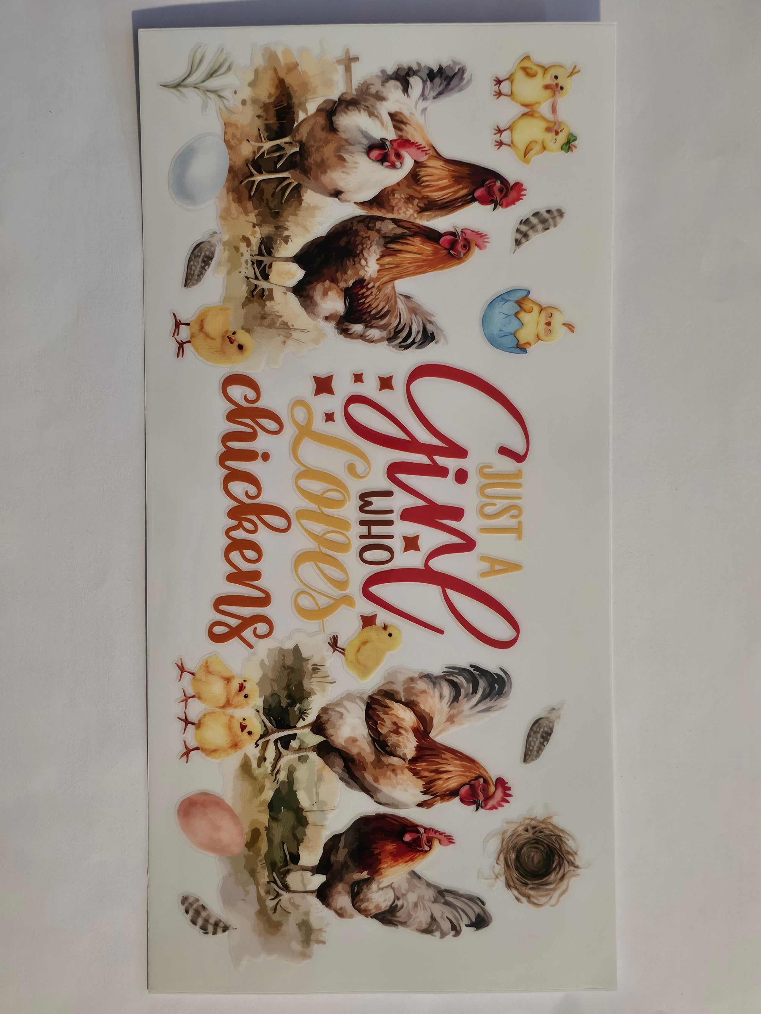 Farm Chicken Decal