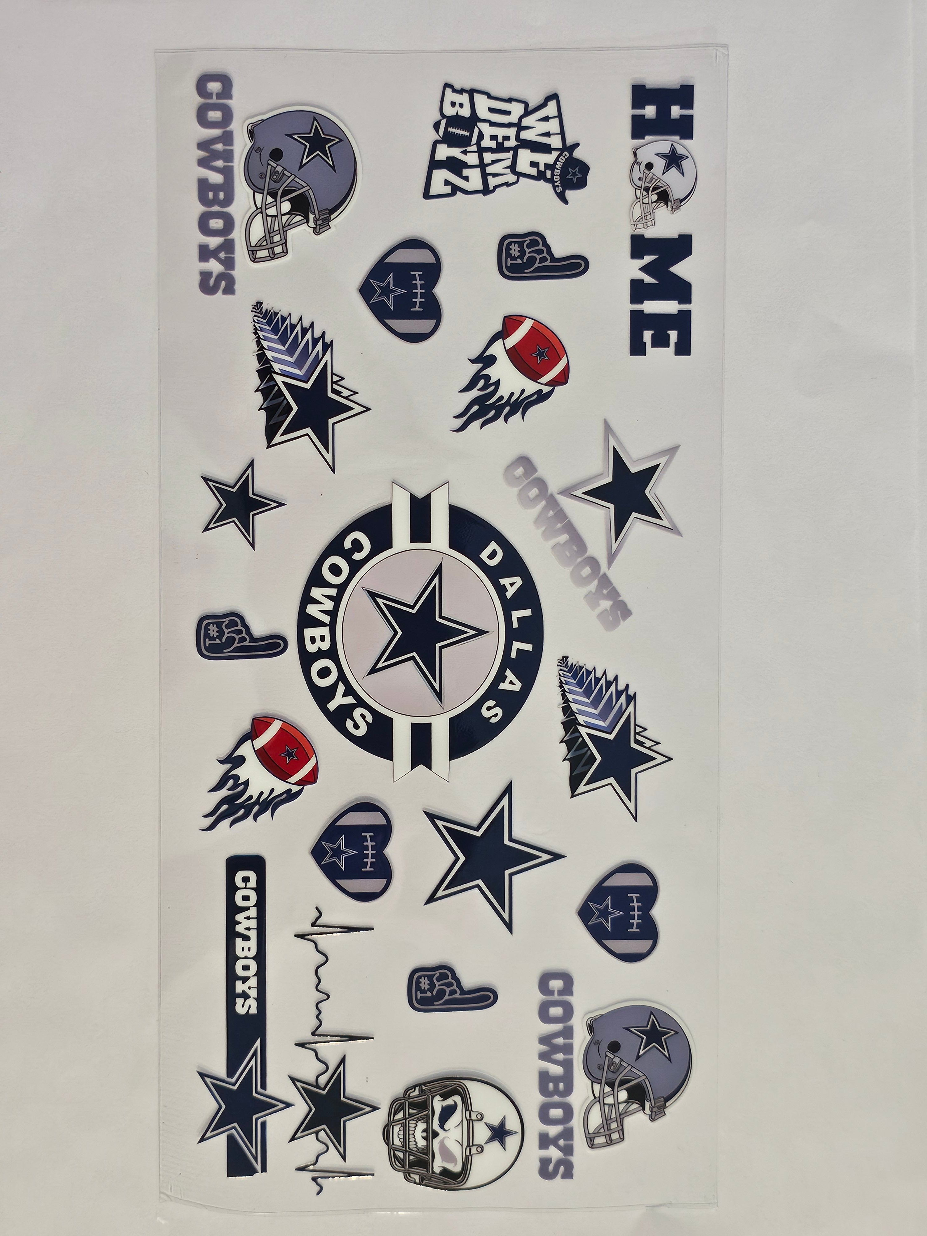 Dallas Cowboys Football Decal