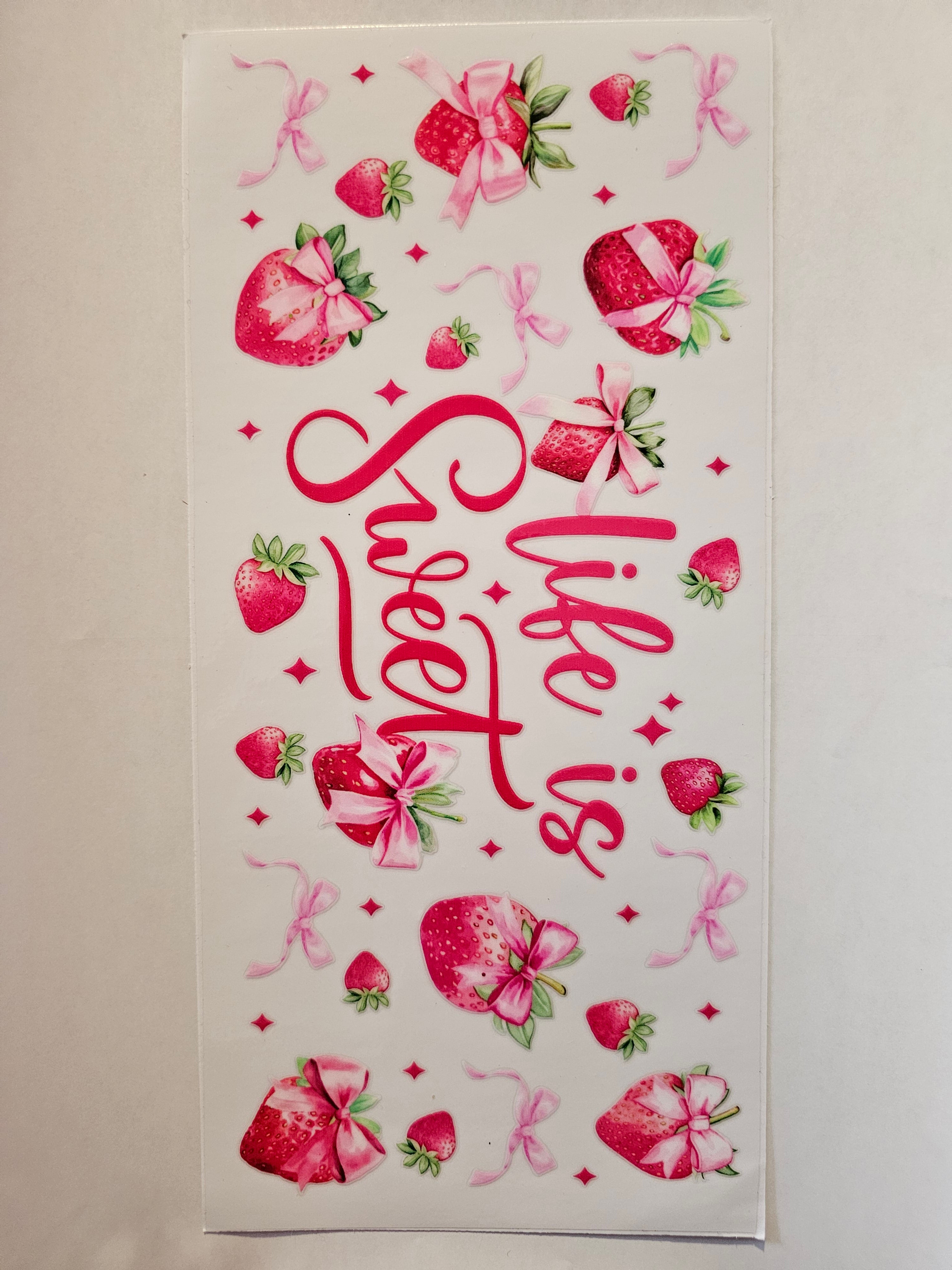 Strawberry Decal
