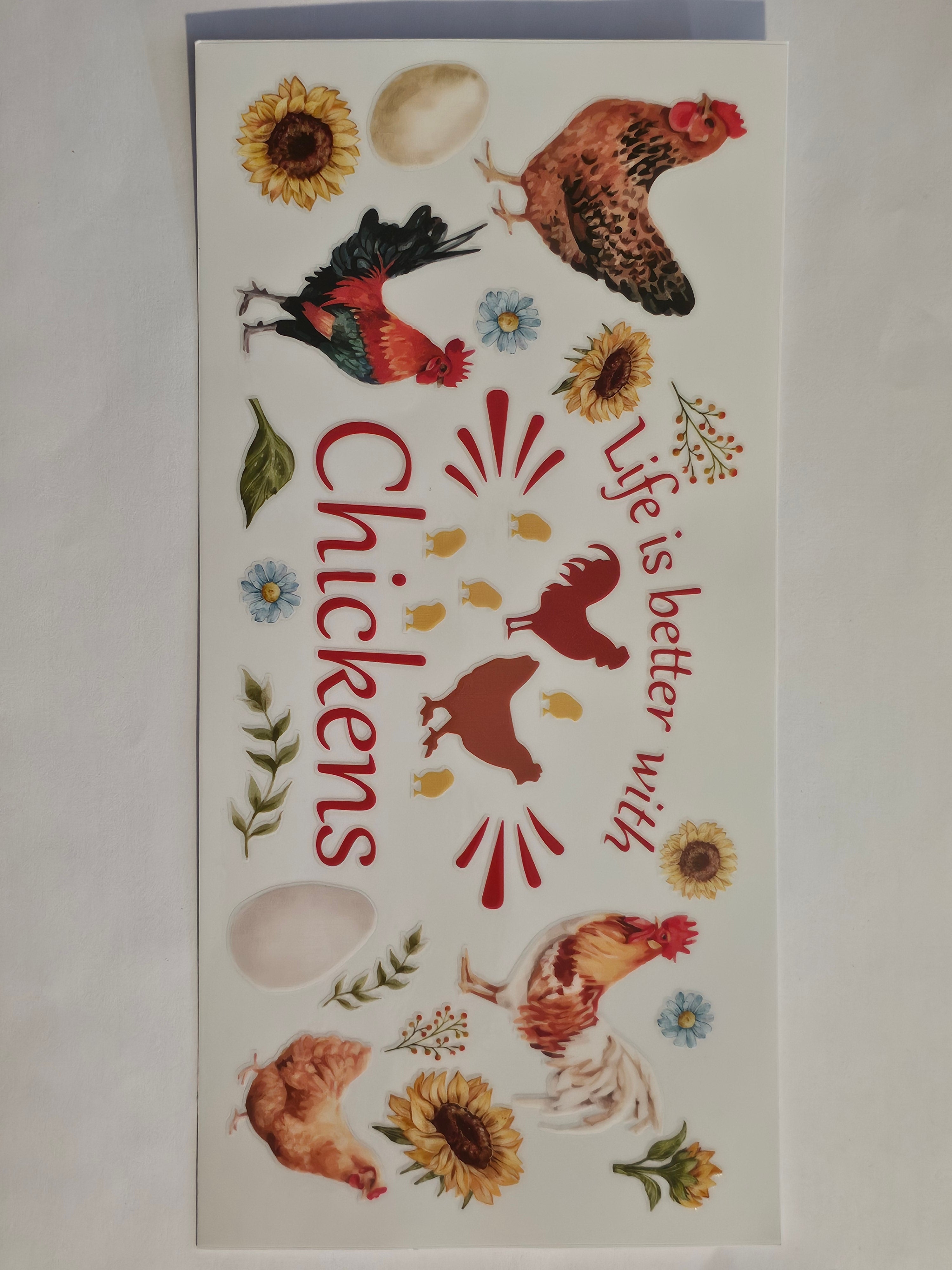 Farm Chicken Decal