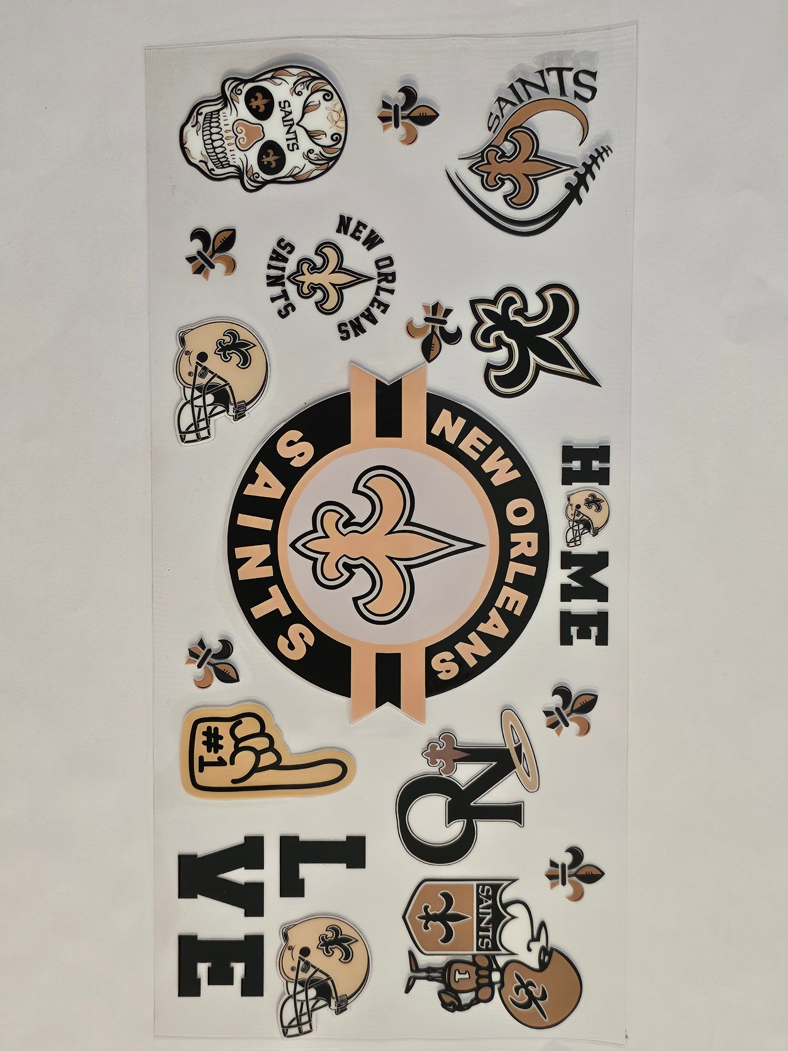 New Orleans Saints Football Decal