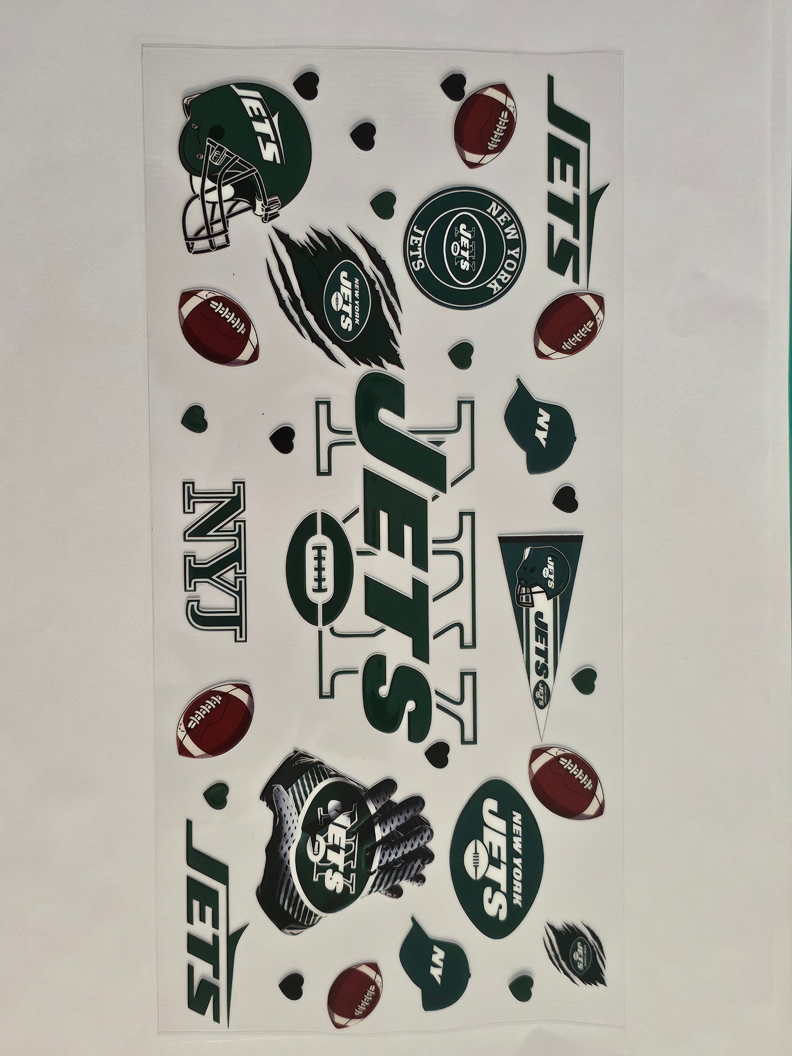 New York Jets Football Decal