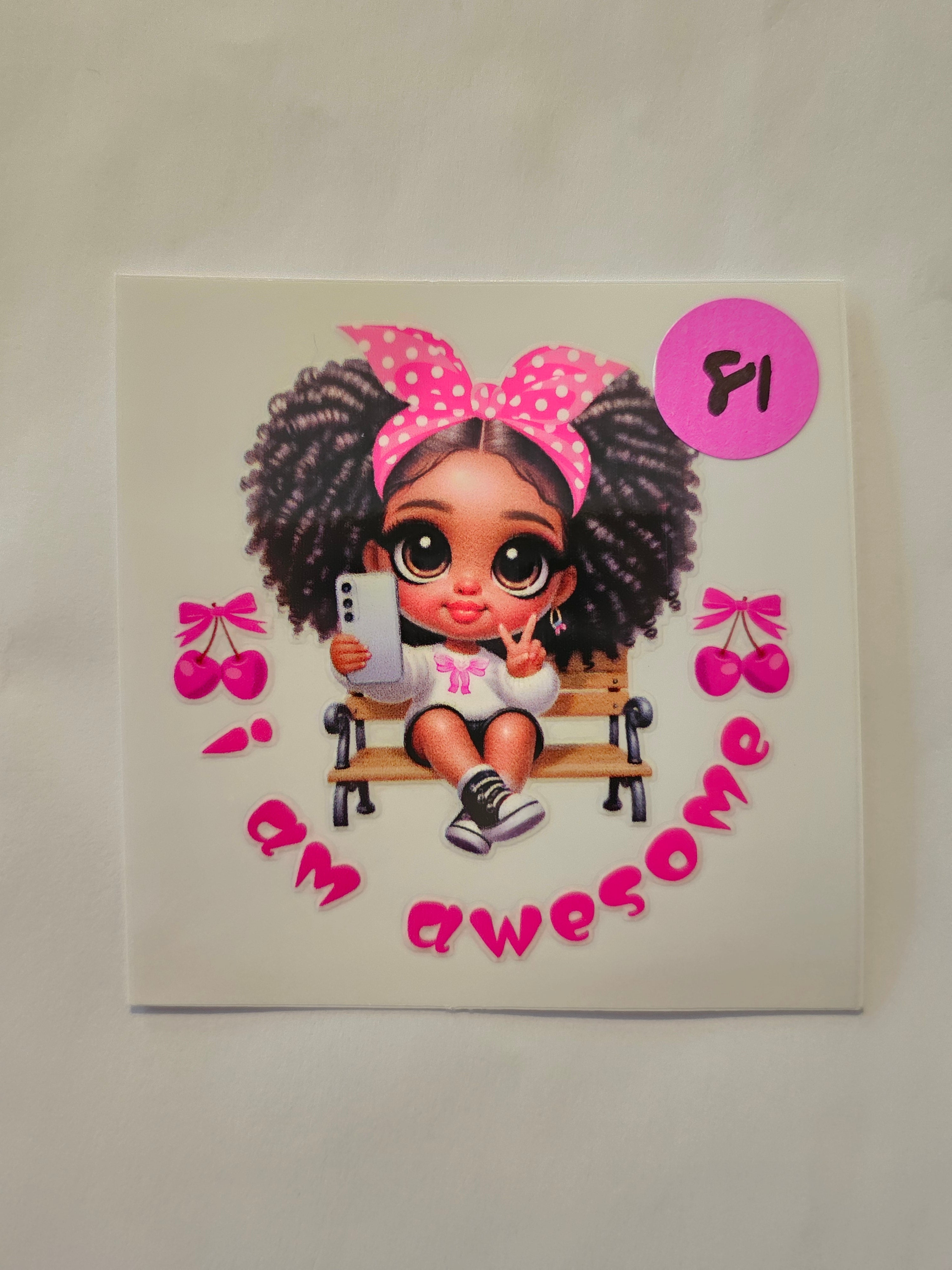 Black Girl Magic Decal 81