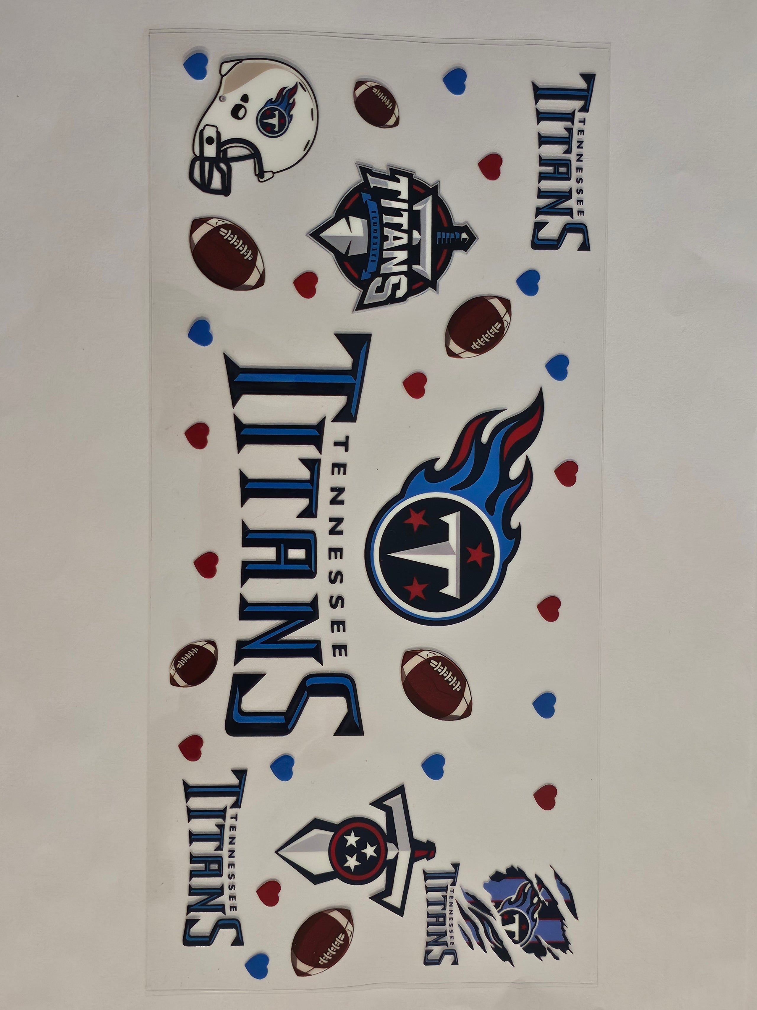 Tennessee Titans Football Decal