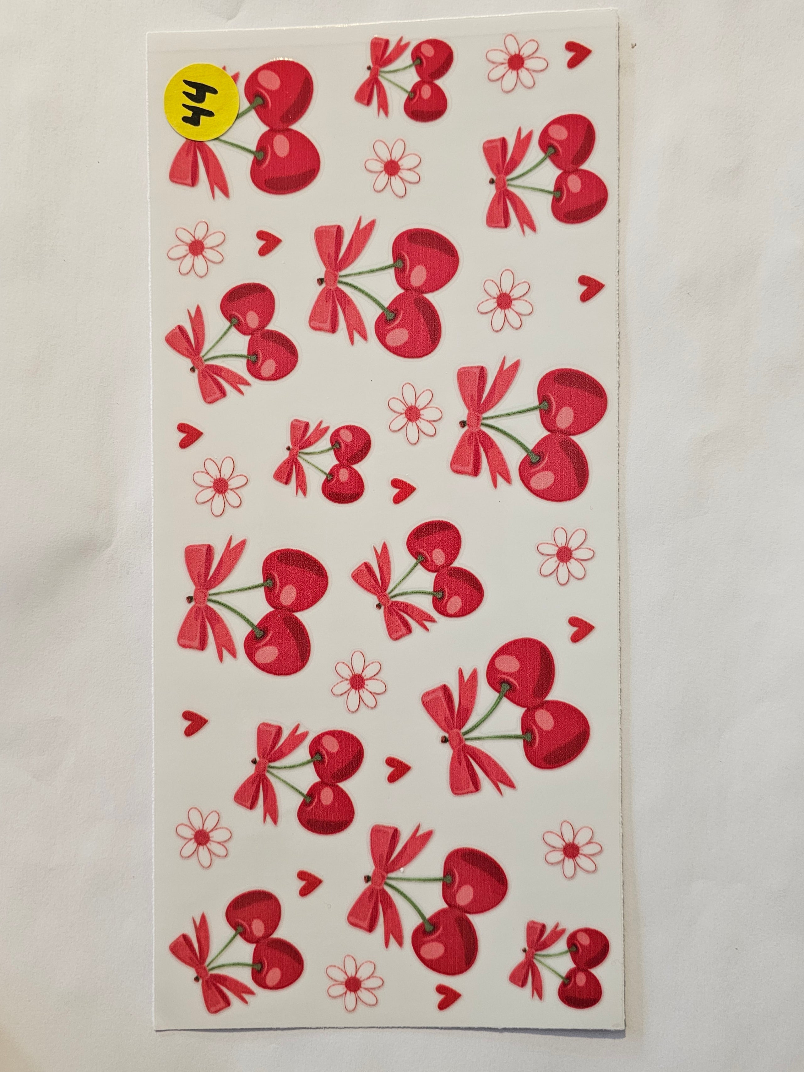 Cherries and Bows Decal 44
