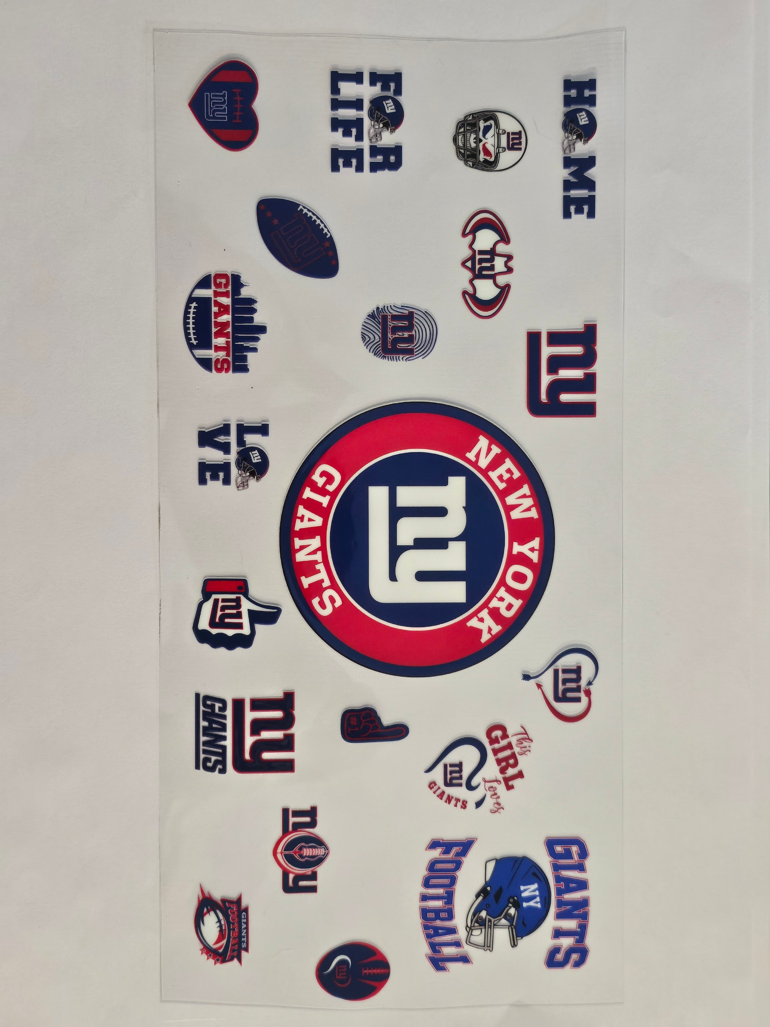 New York Giants Football  Decal