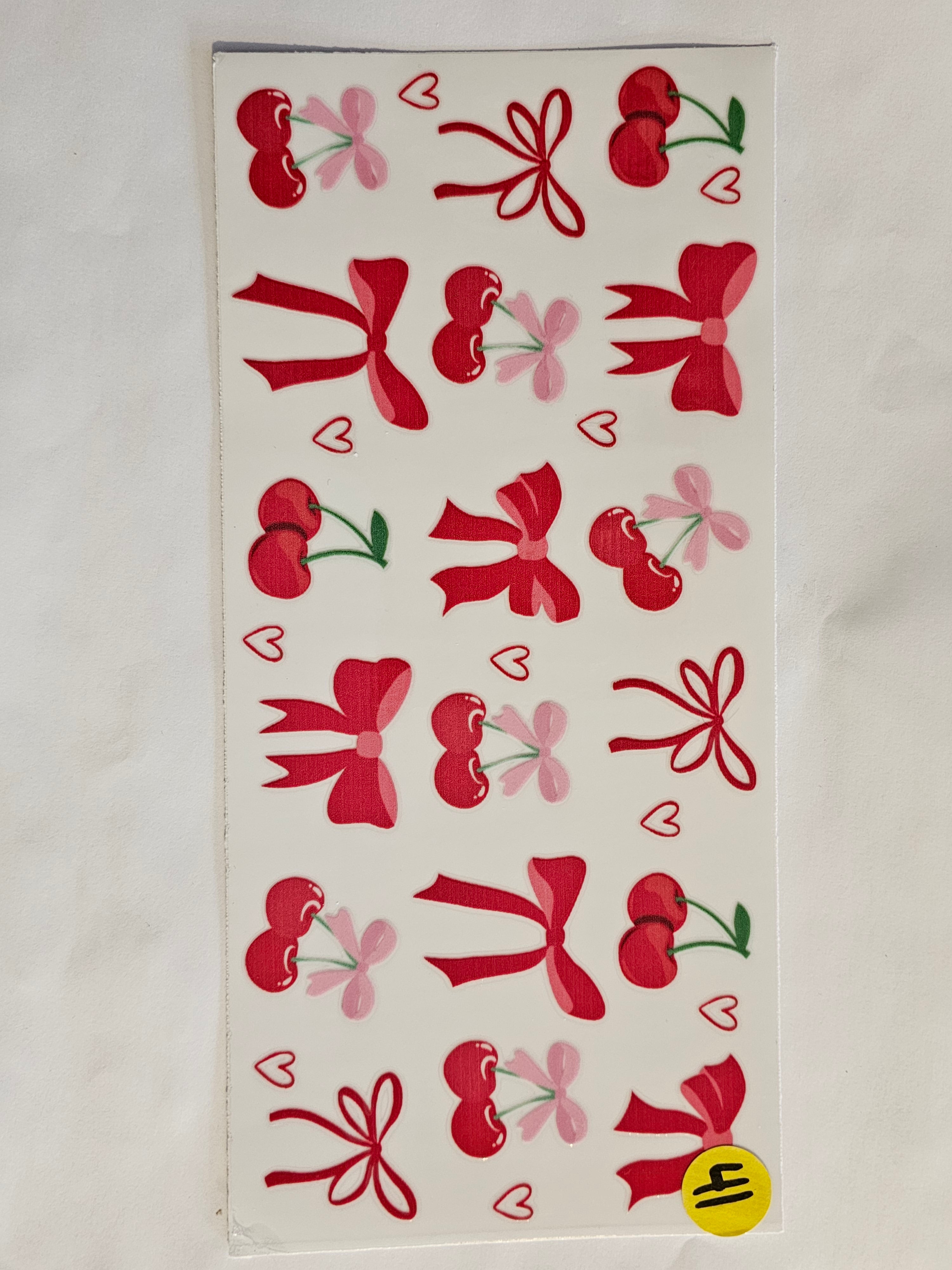 Cherries and Bows Decal 41