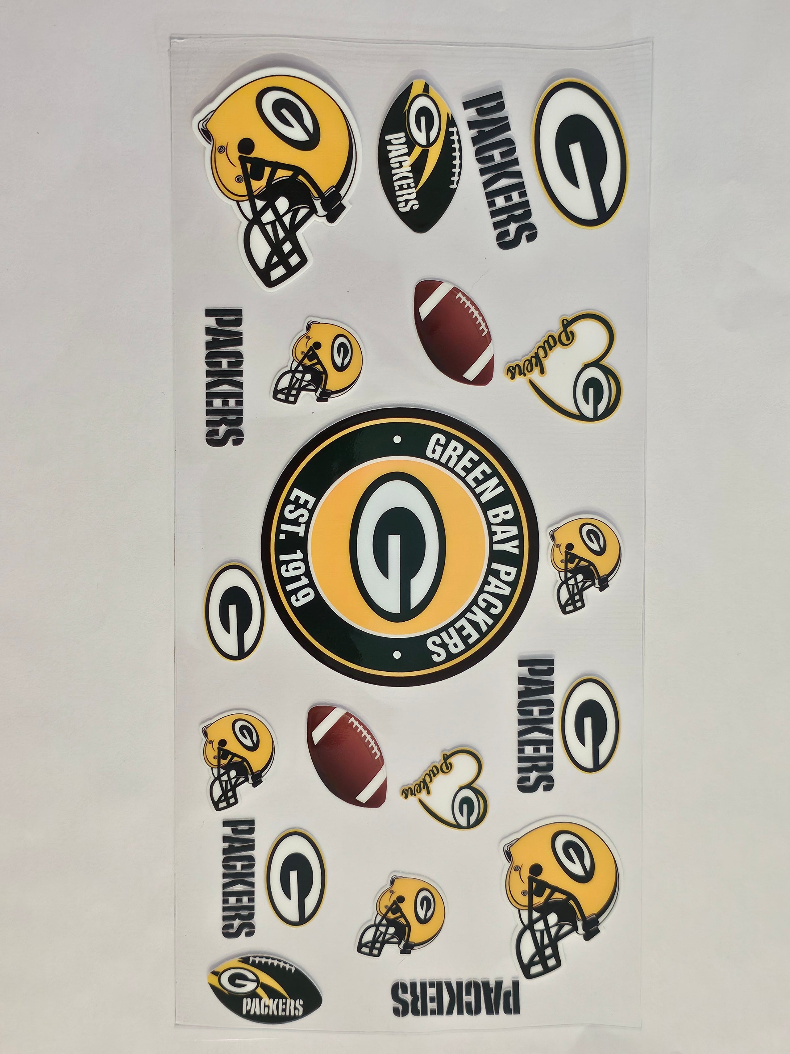 Green Bay Packers Football Decal