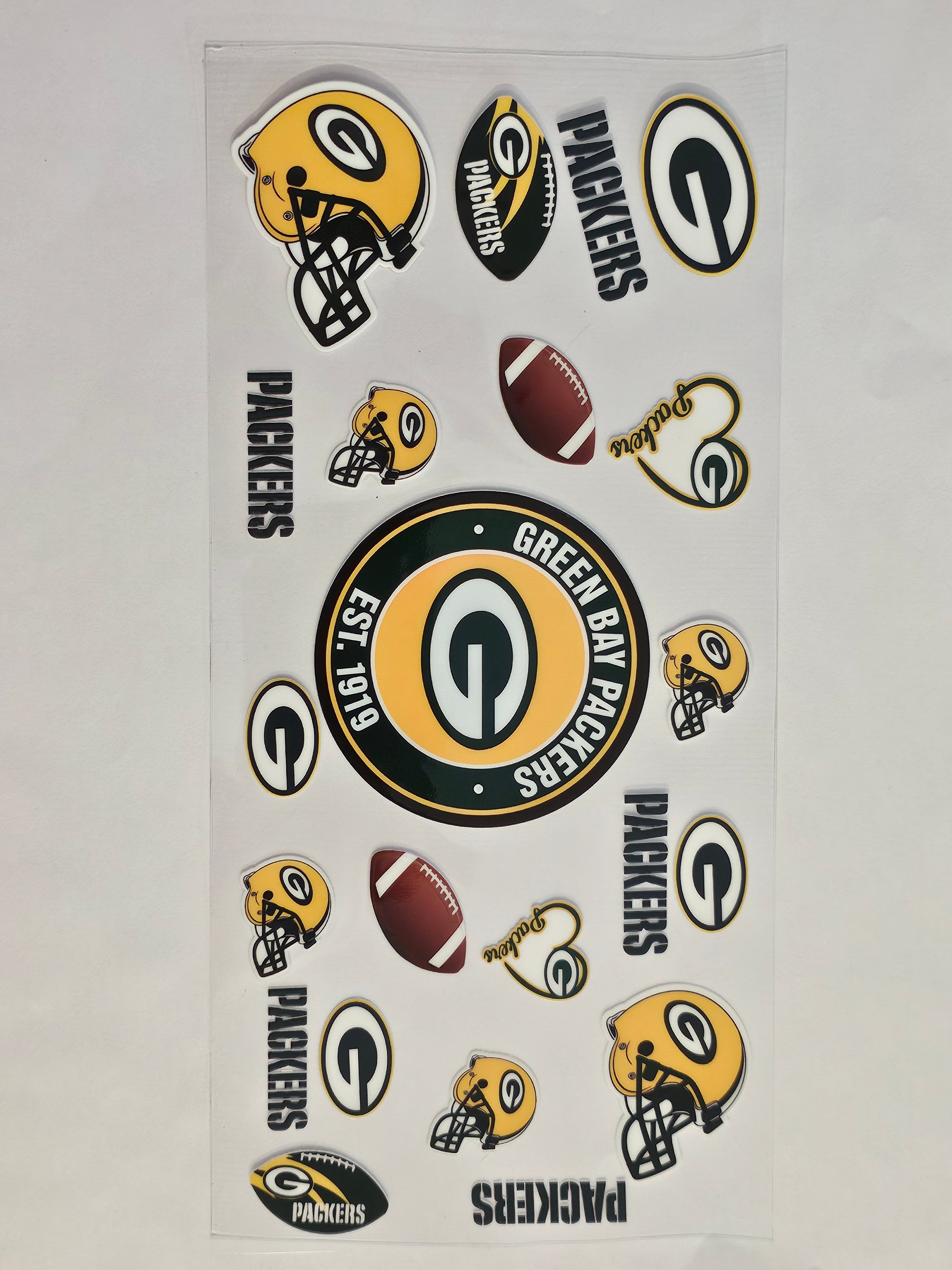 Green Bay Packers Football Decal