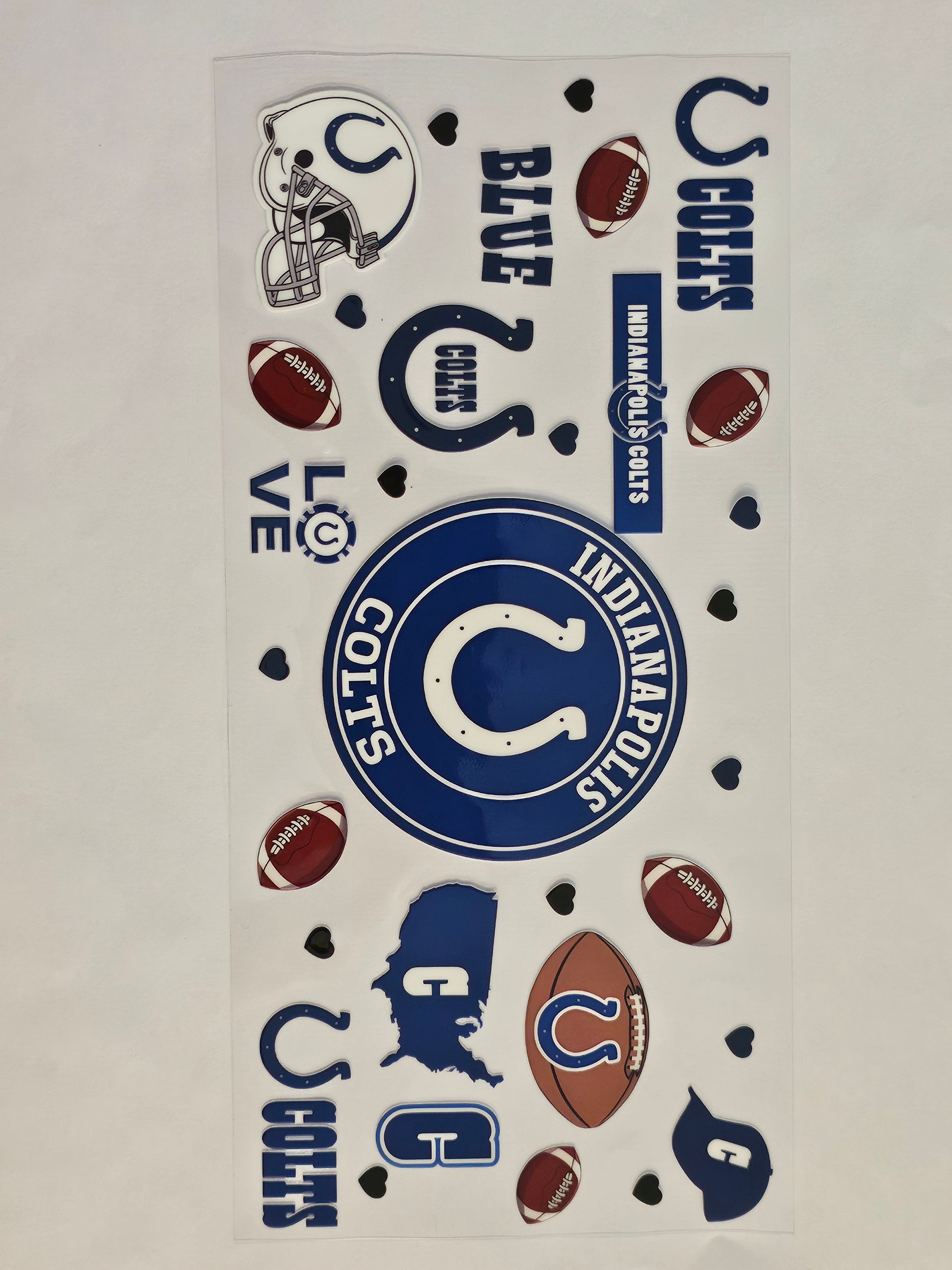 Indianapolis Colts Football Decal