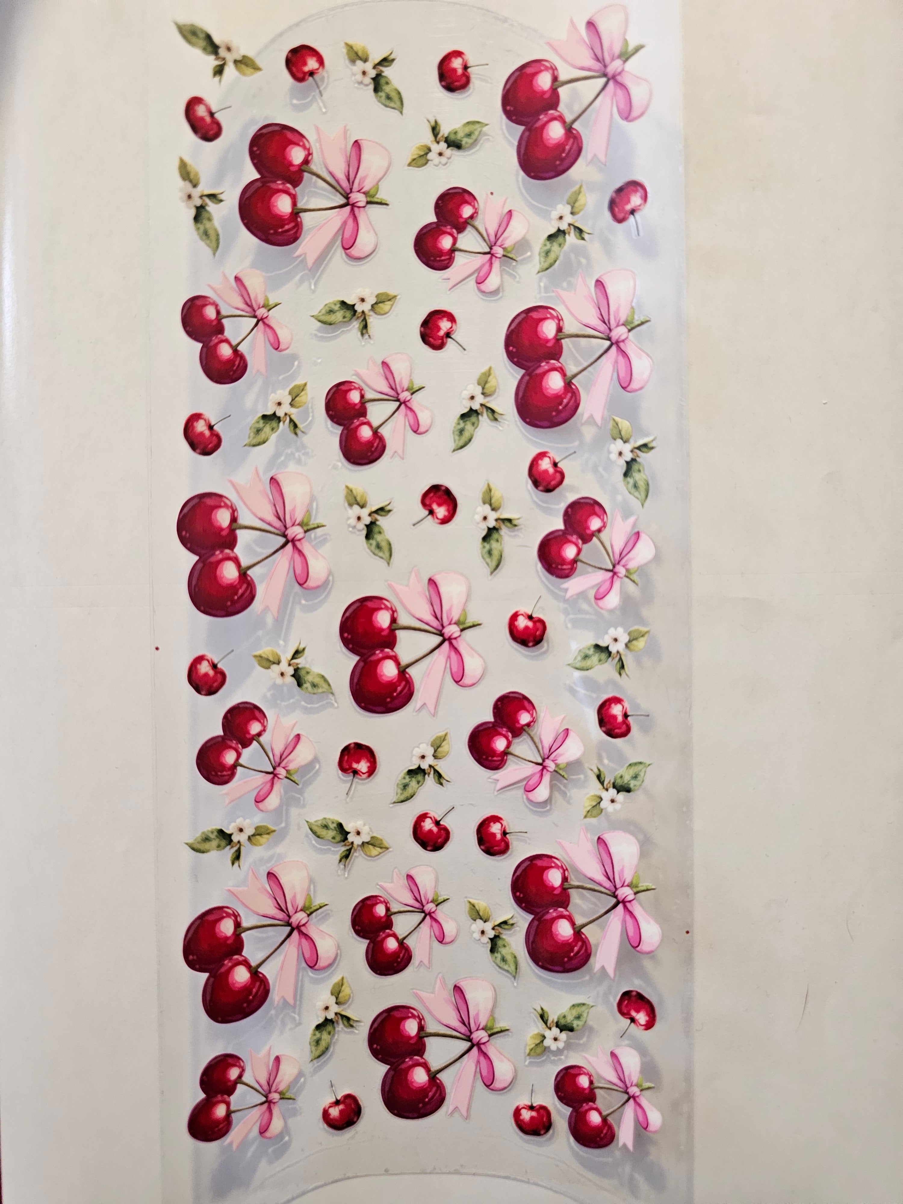 Cherry with bows Decal