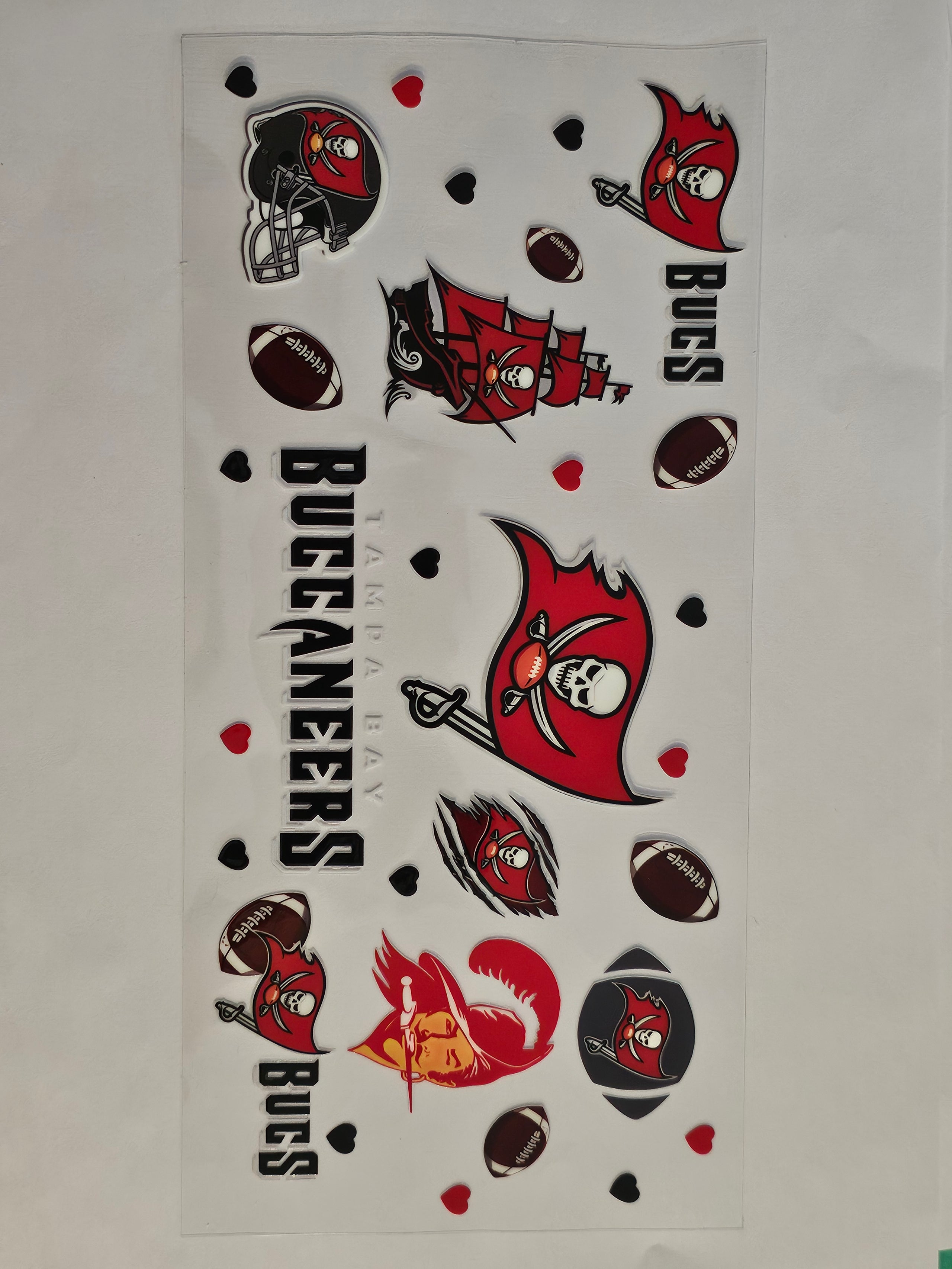 Tampa Bay Buccaneers Football Decal