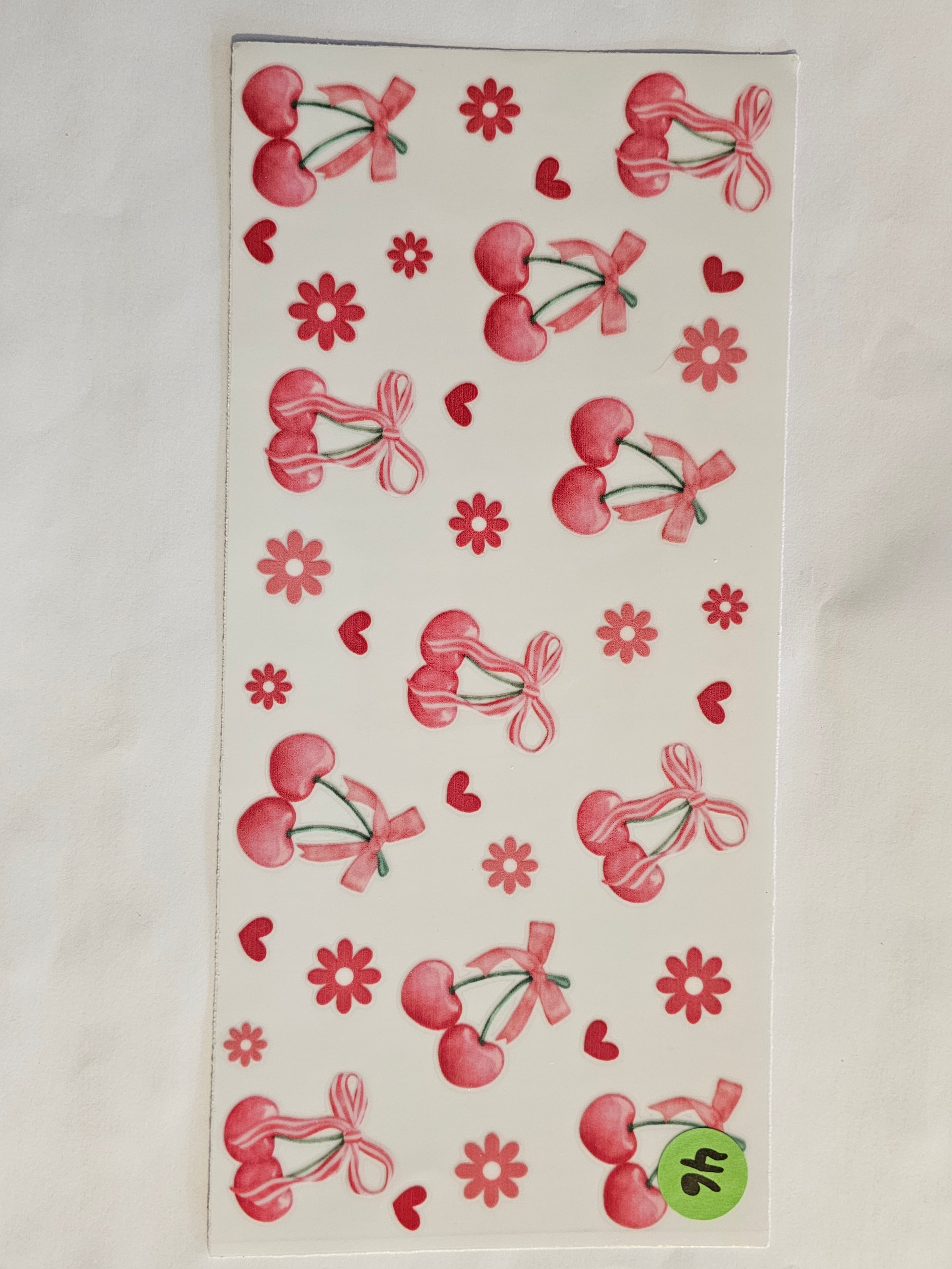 Cherries and Bows Decal 46