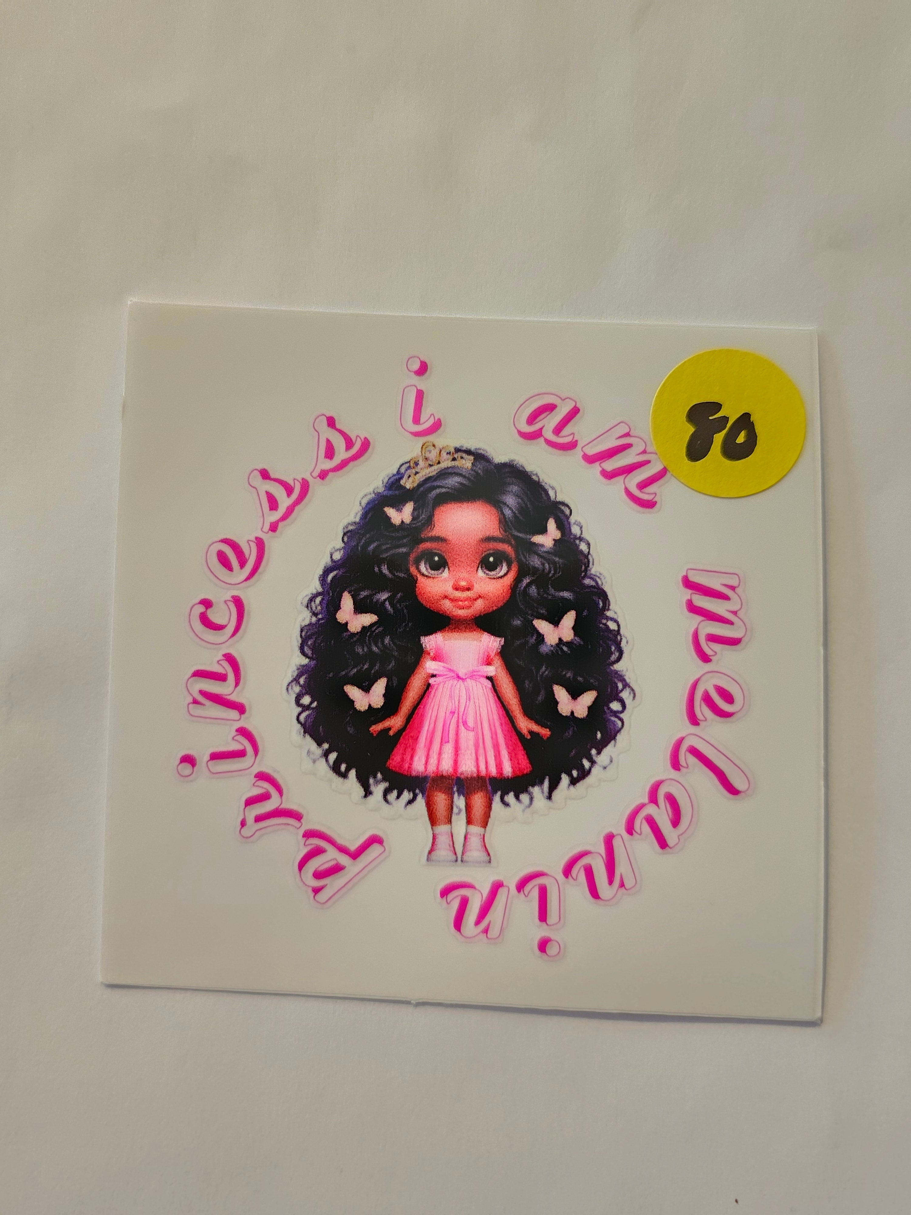 Black Girl Magic Decal 80