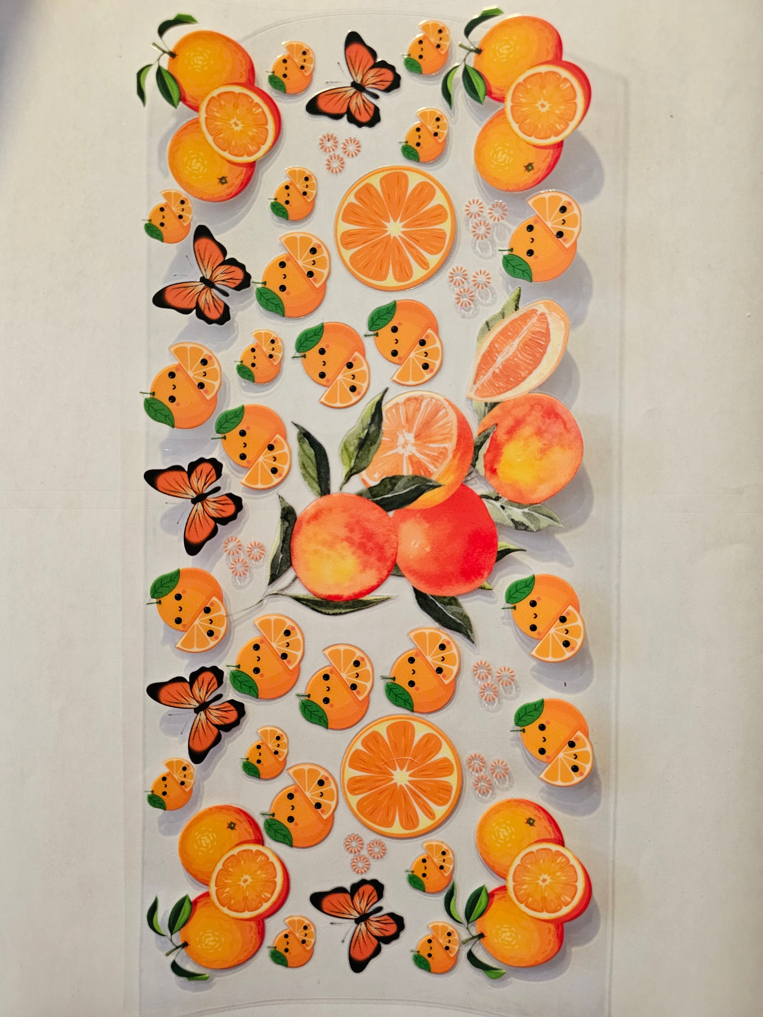 Orange Decal