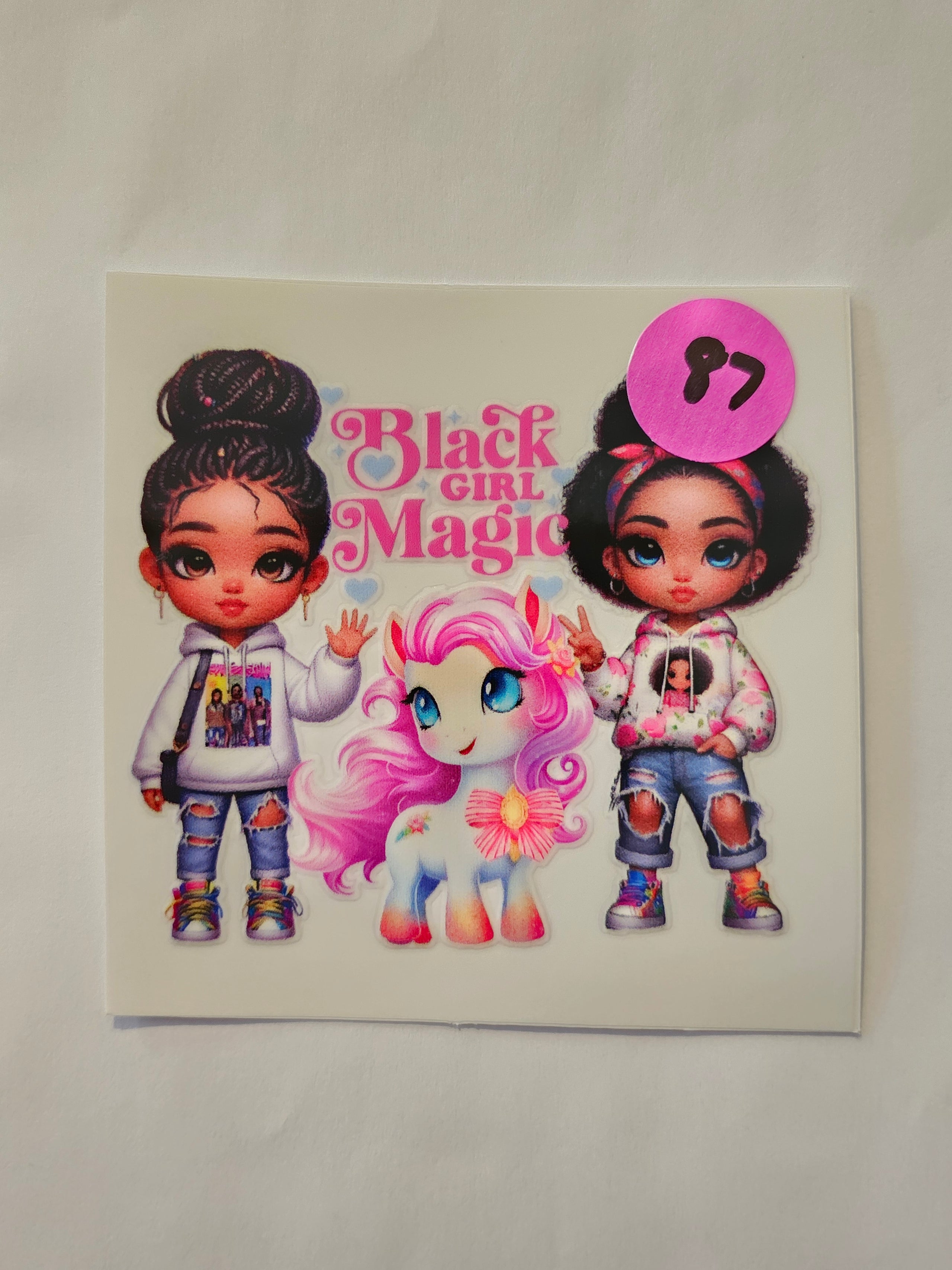 Black Girl Magic Decal